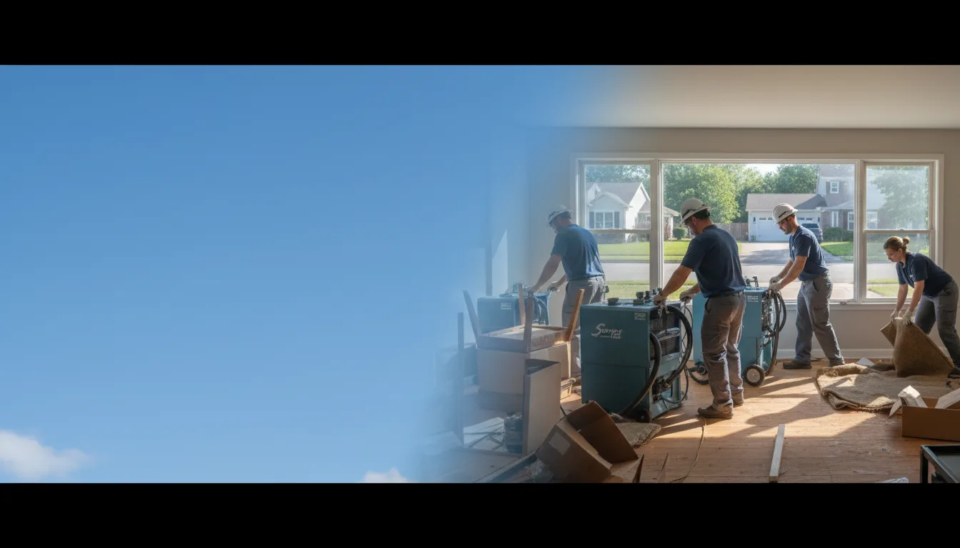 Flood Restoration in Hankamer, TX near me